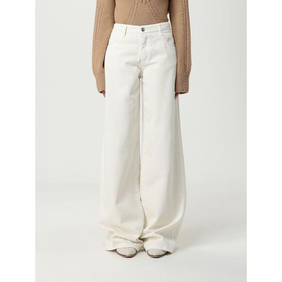 Ermanno Scervino Jeans Woman White
